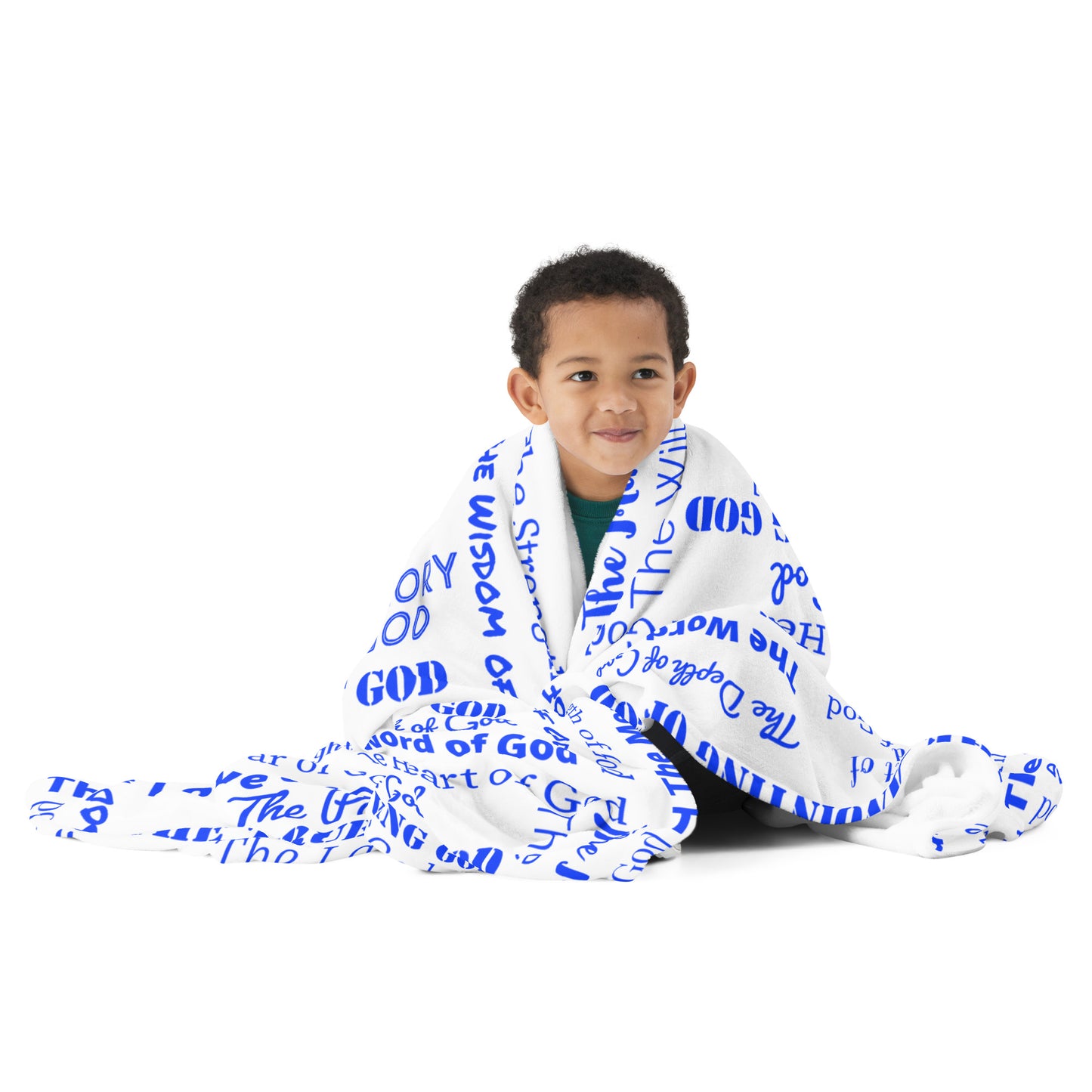 Attributes of God White/Blue Inspirational mug