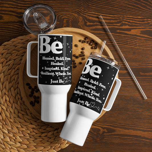 Be Inspired 40 oz Travel mug with a handle - Starry Night