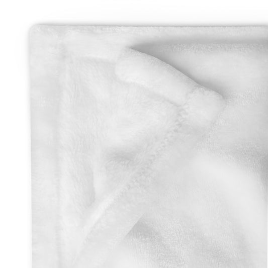 Dear God Velvety Soft Throw Blanket - Purple