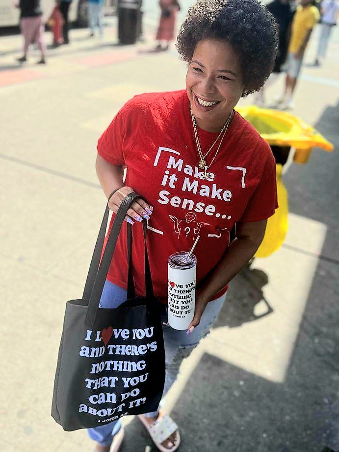 Inspirational Tote - I Love You