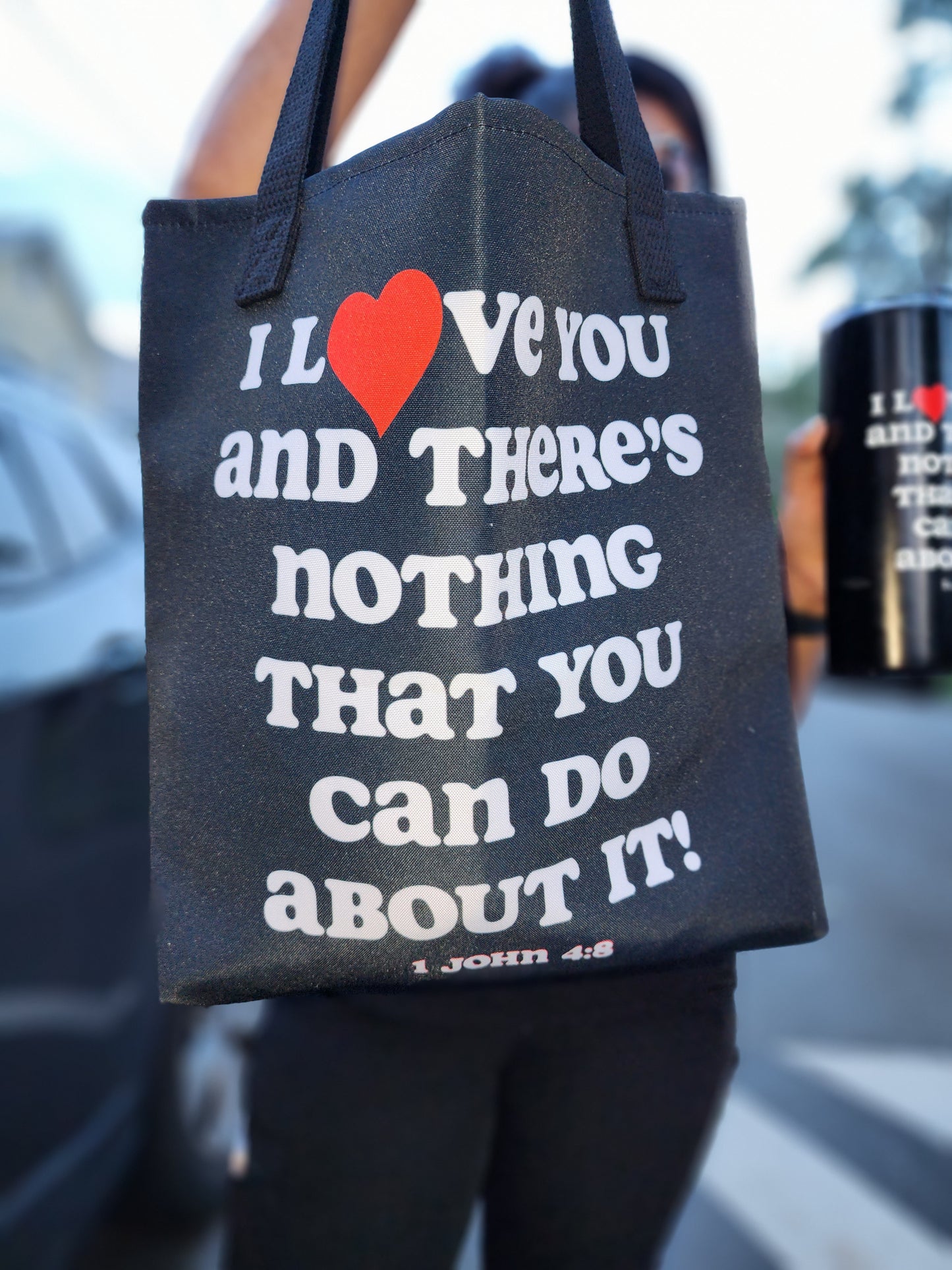Inspirational Tote - I Love You