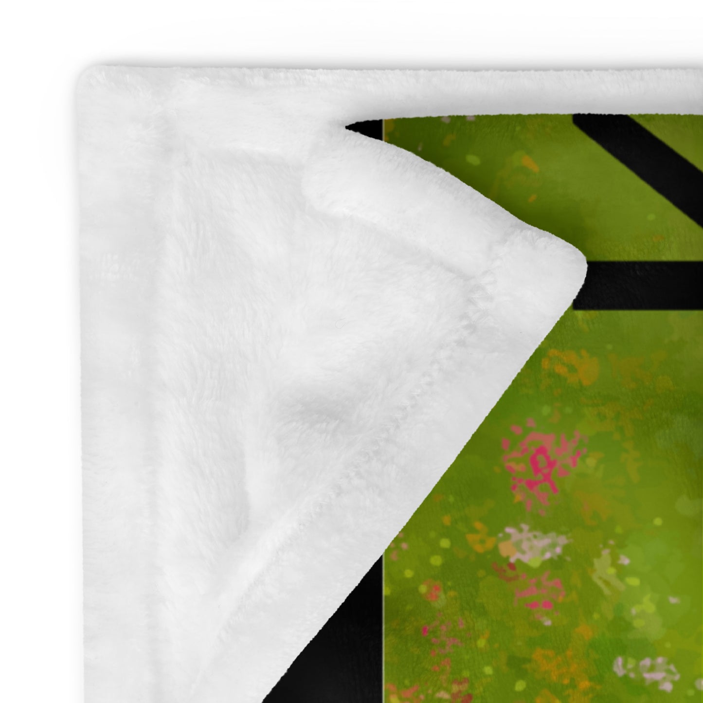 Just a Girl Velvety Soft Throw Blanket