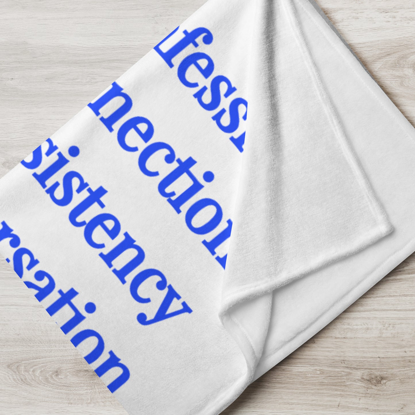Prayer velvety soft throw blanket - Royal Blue