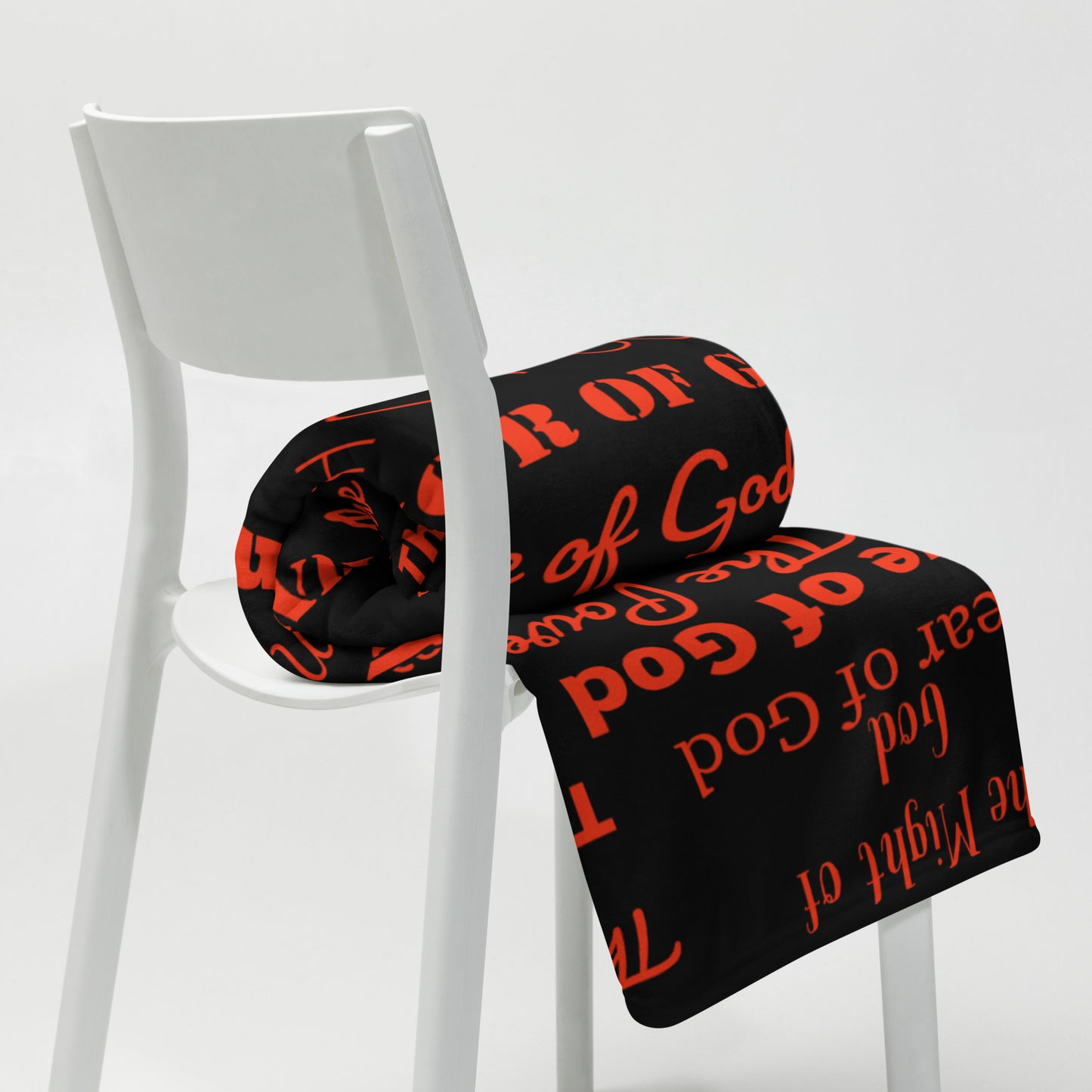 Attributes of God Velvety Soft Throw Blanket