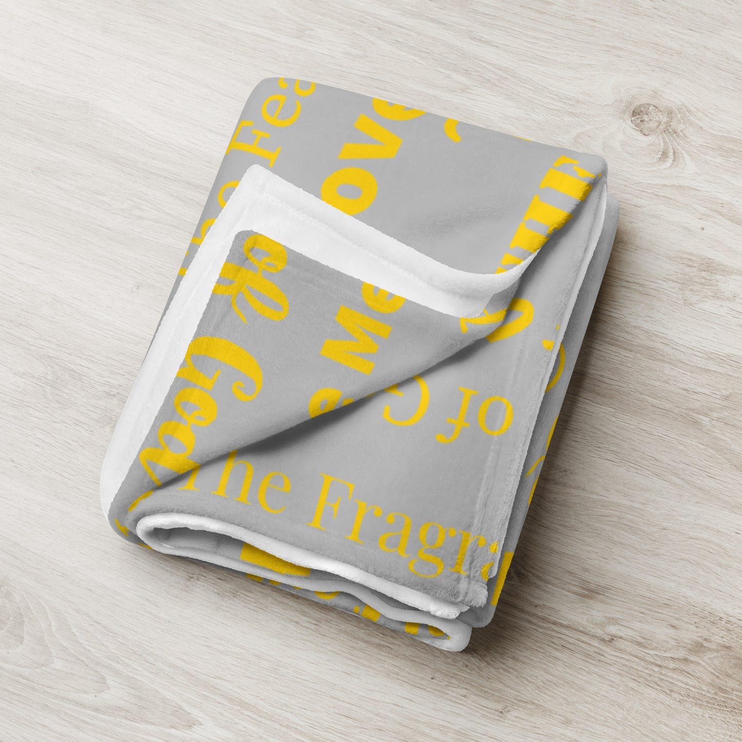 Attributes of God Velvety Soft Throw Blanket