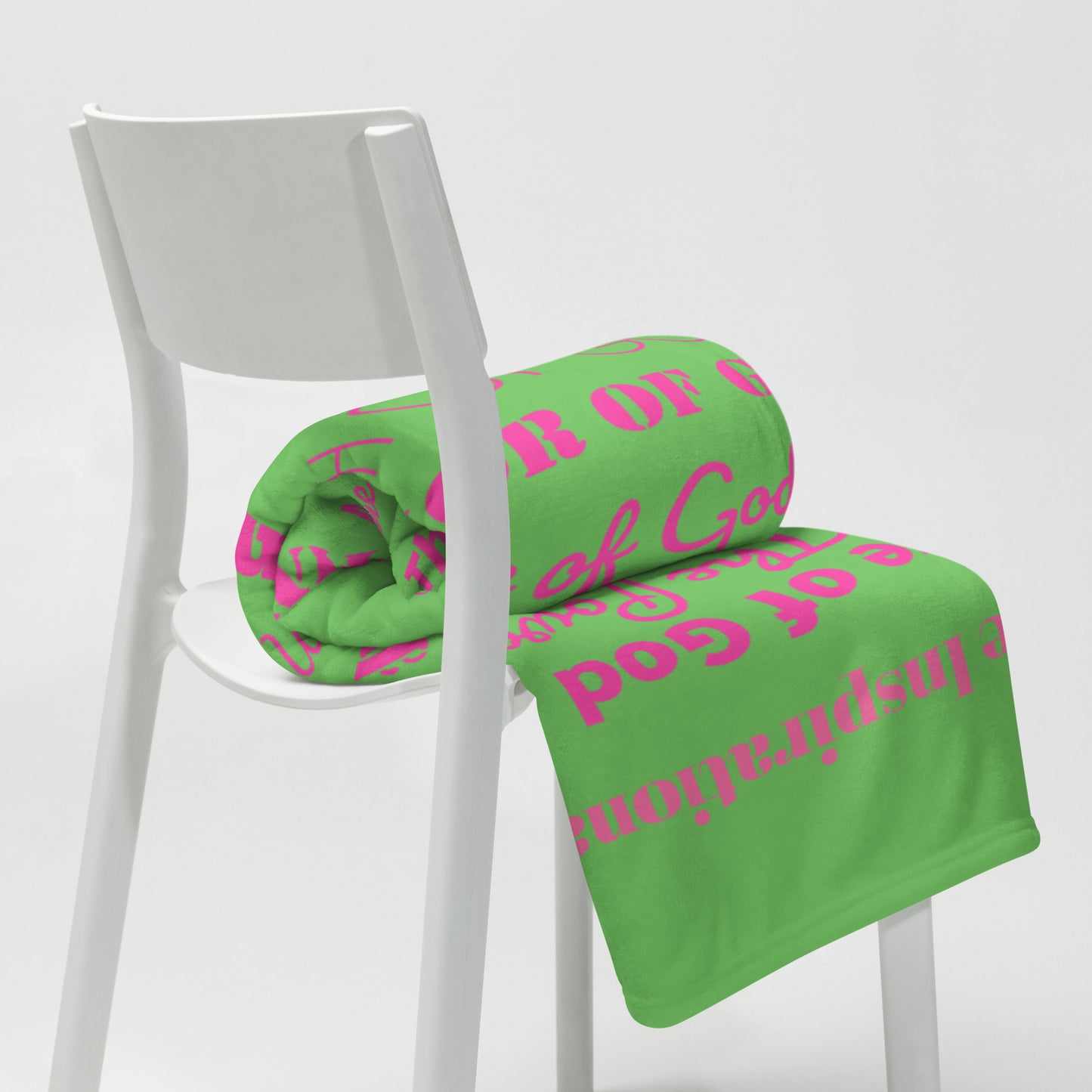 Attributes of God cork back coaster - Pink/Green