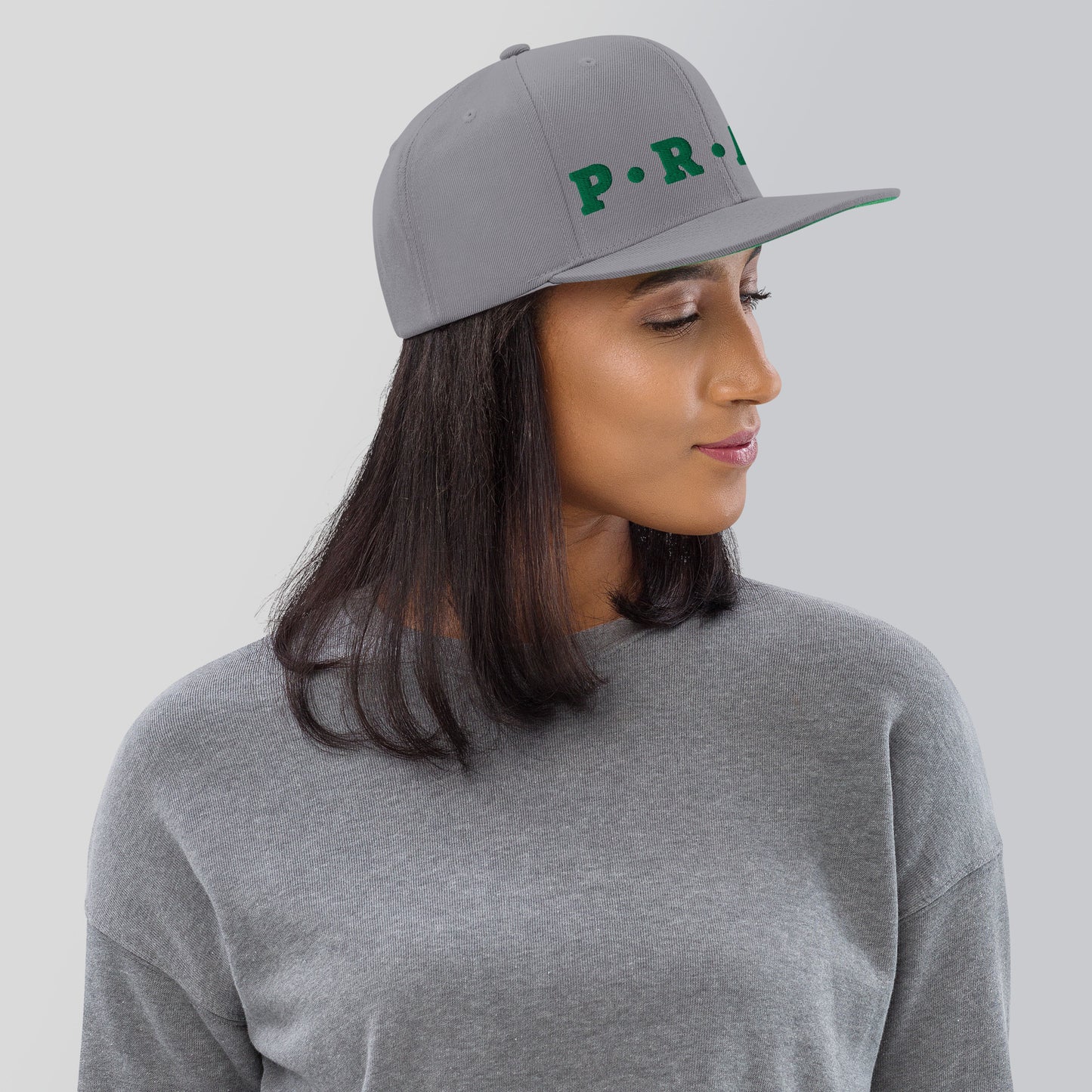 Pray - Classic Snapback Hat (Green print)