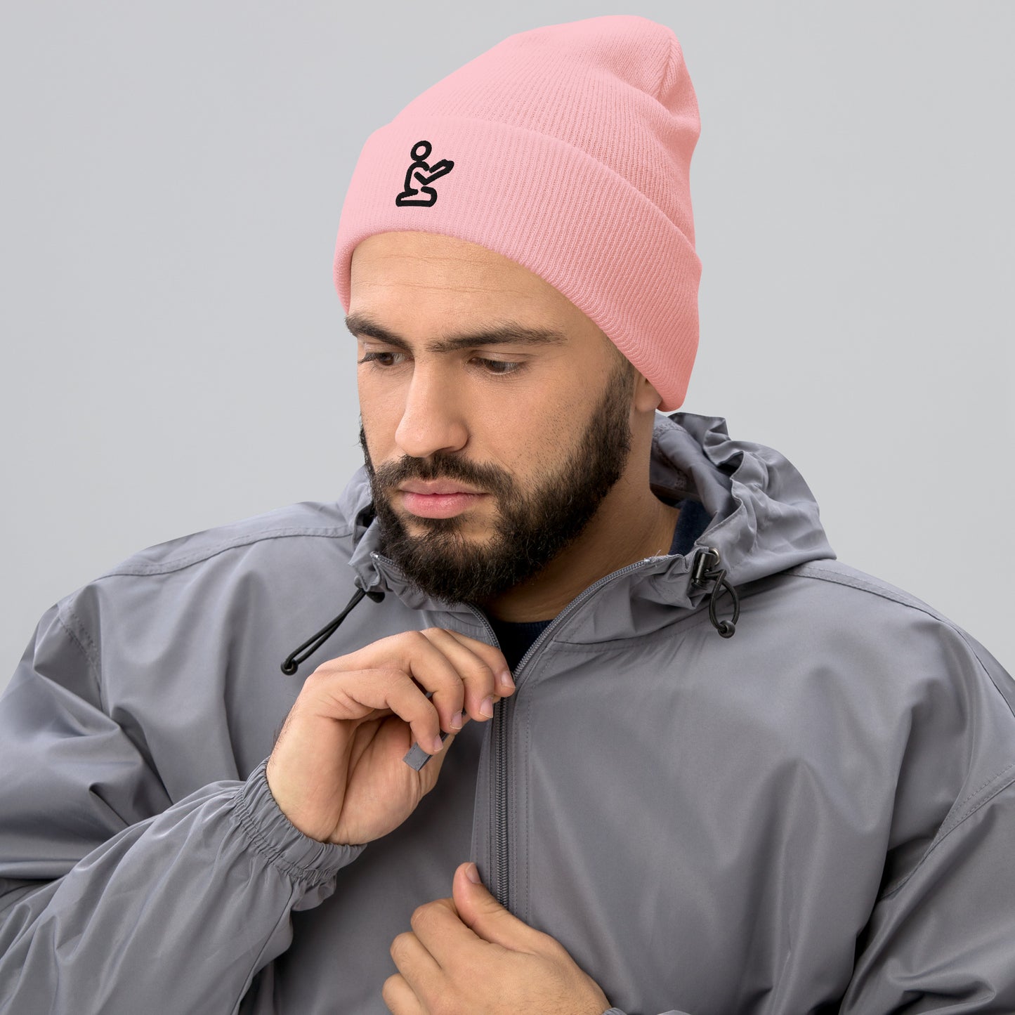 Prayer Beanie - black print