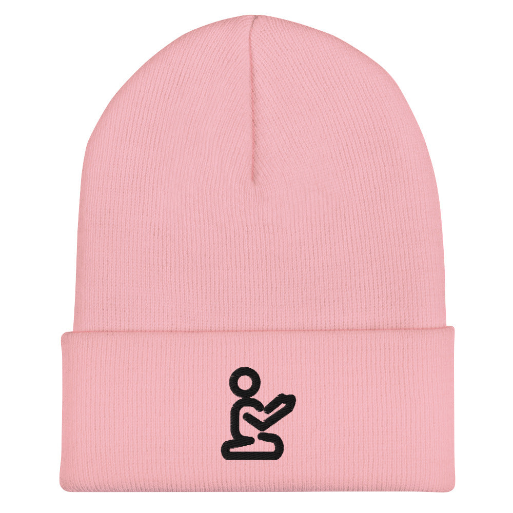 Prayer Beanie - black print