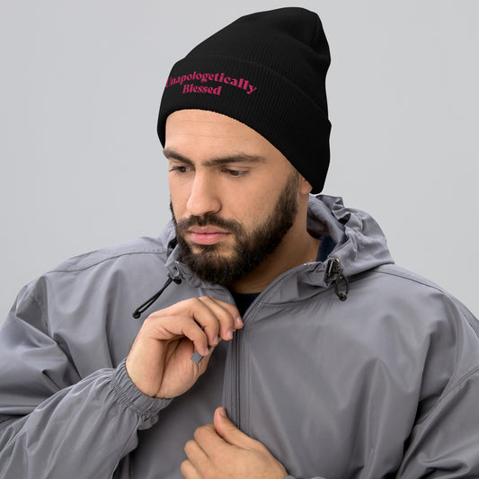 Unapologetic Inspirational Beanie - Pk Prt