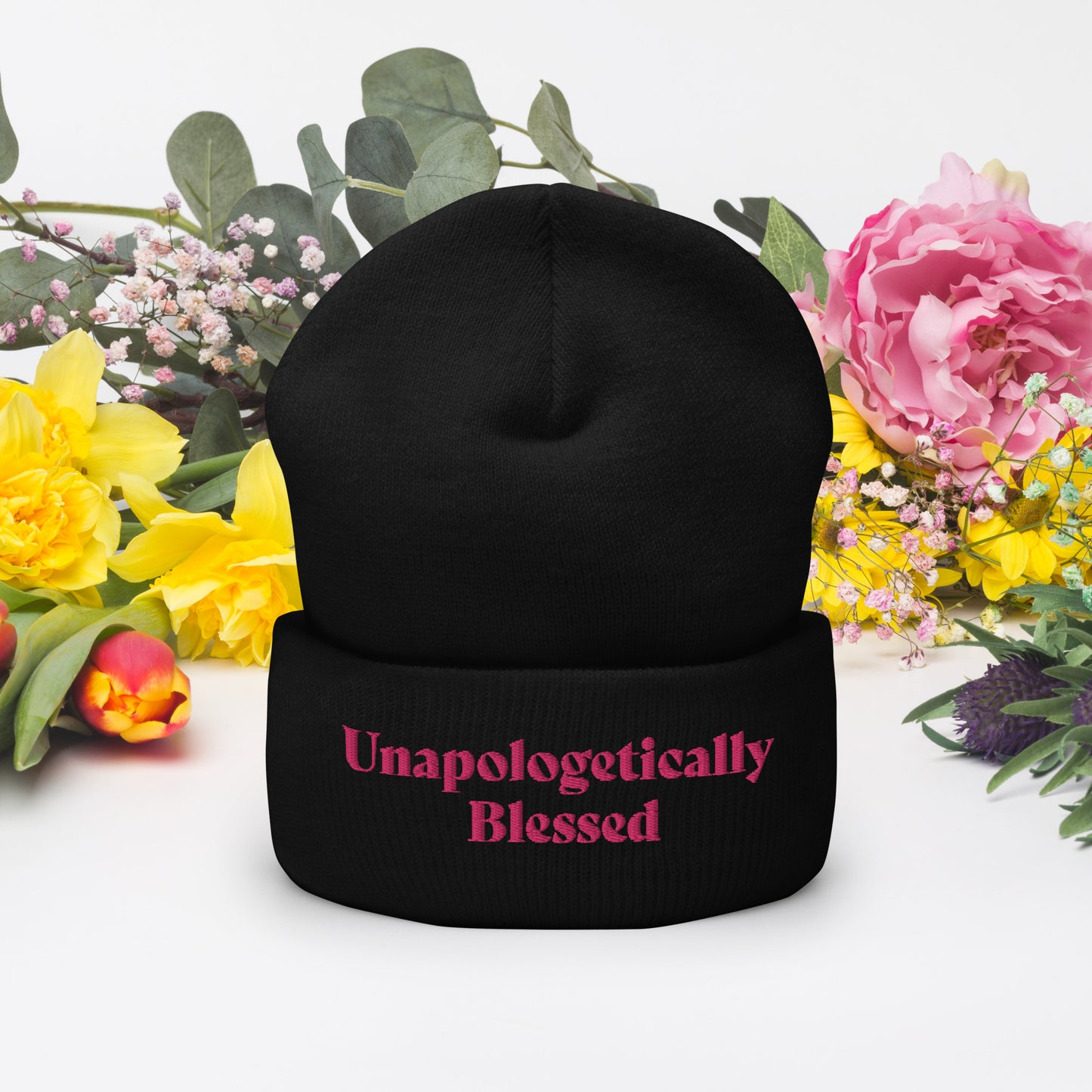 Unapologetic Inspirational Beanie - Pk Prt