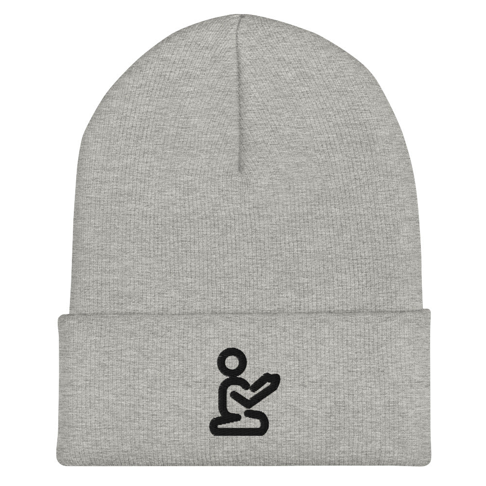 Prayer Beanie - black print