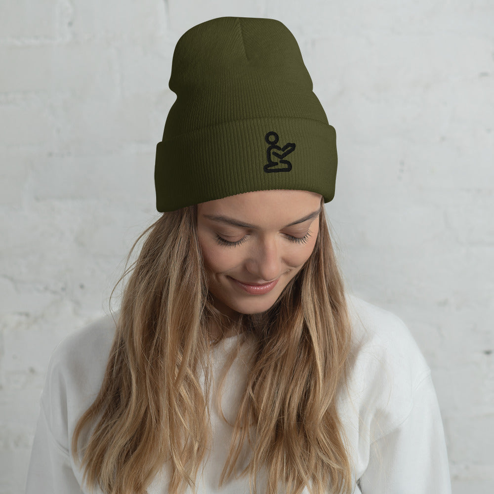 Prayer Beanie - black print