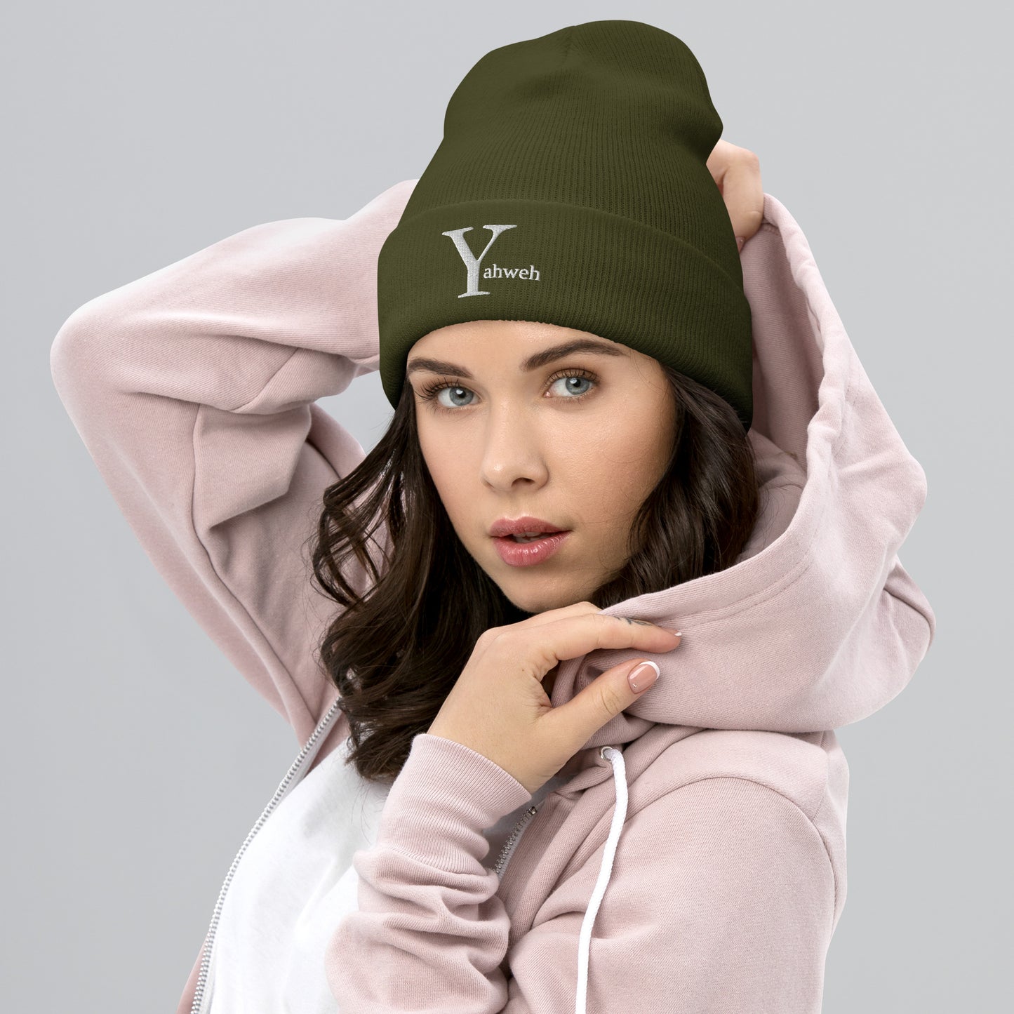 Yahweh - Acrylic Inspirational Beanie