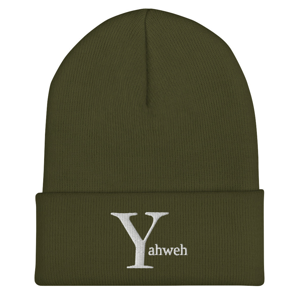 Yahweh - Acrylic Inspirational Beanie