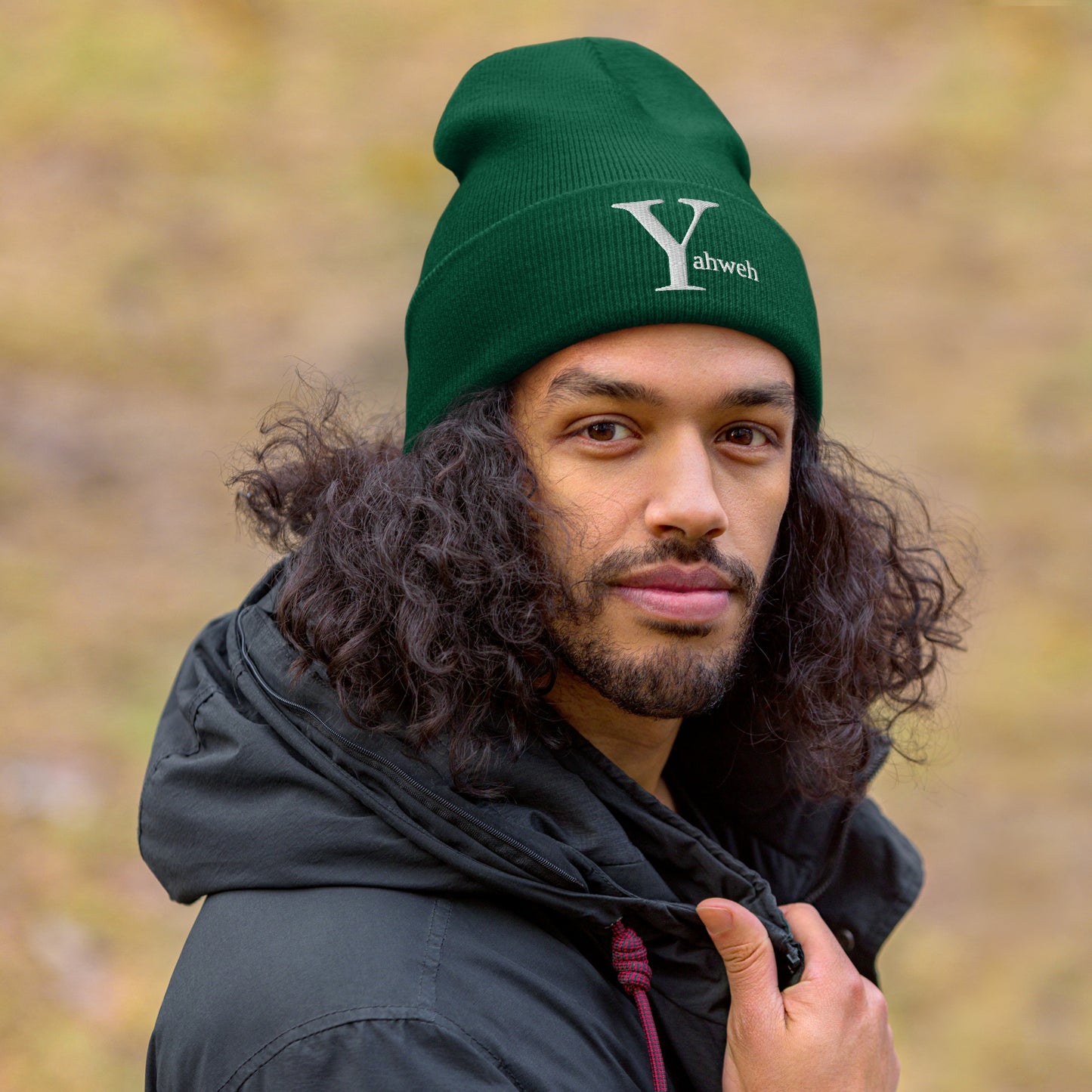 Yahweh - Acrylic Inspirational Beanie