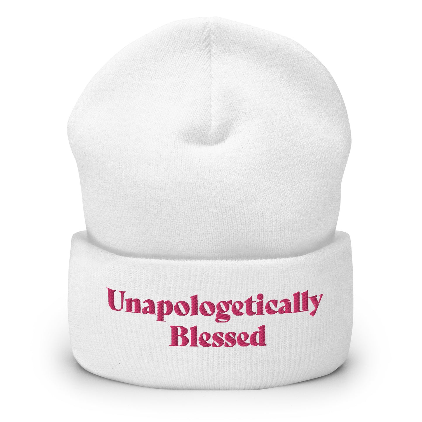 Unapologetic Inspirational Beanie - Pk Prt