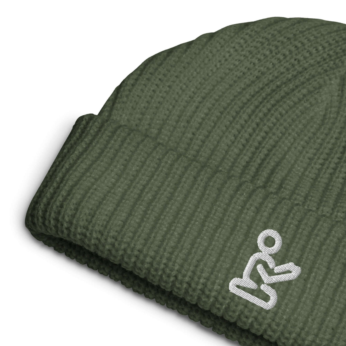 Pray White Embroidered Christian Fisherman Beanie