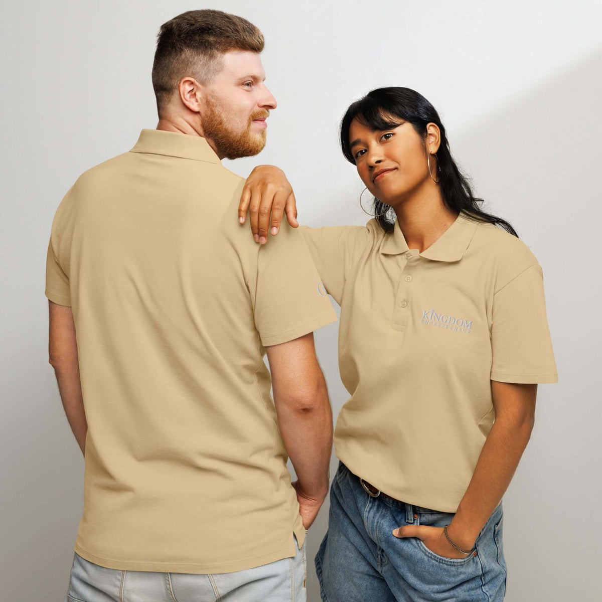 Kingdom Entrepreneur Polo Shirt | Dark Colors | Faith-Inspired Style