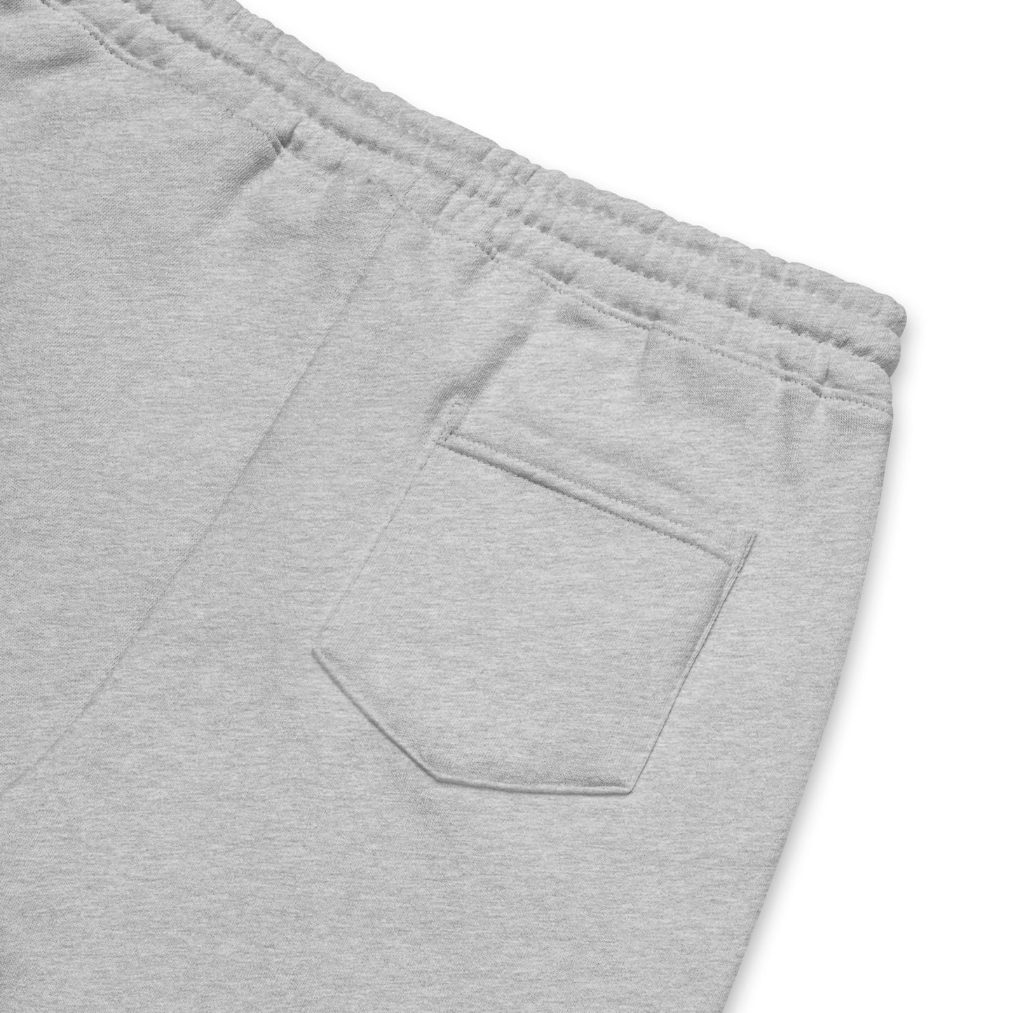 Godware logo cotton fleece shorts - Detroit Blue print