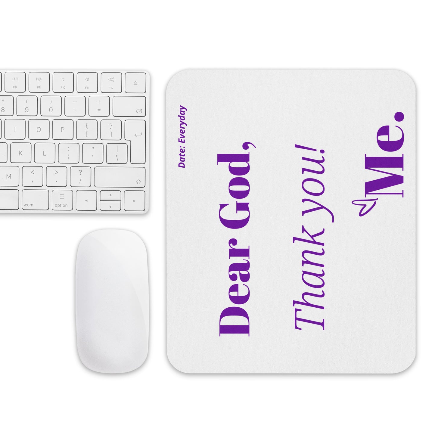 Dear God Mouse pad