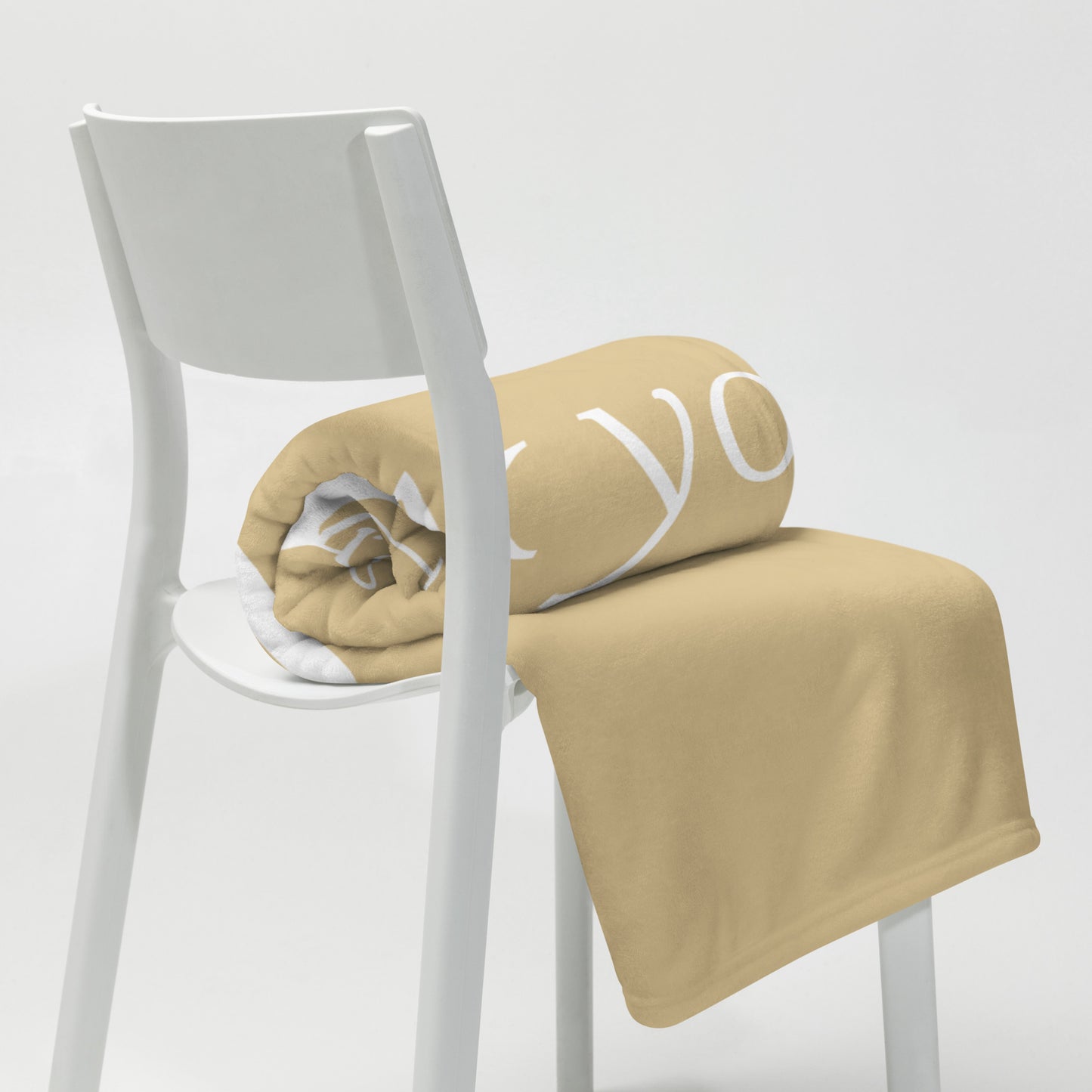 Dear God Velvety Soft Throw Blanket - Earthtone