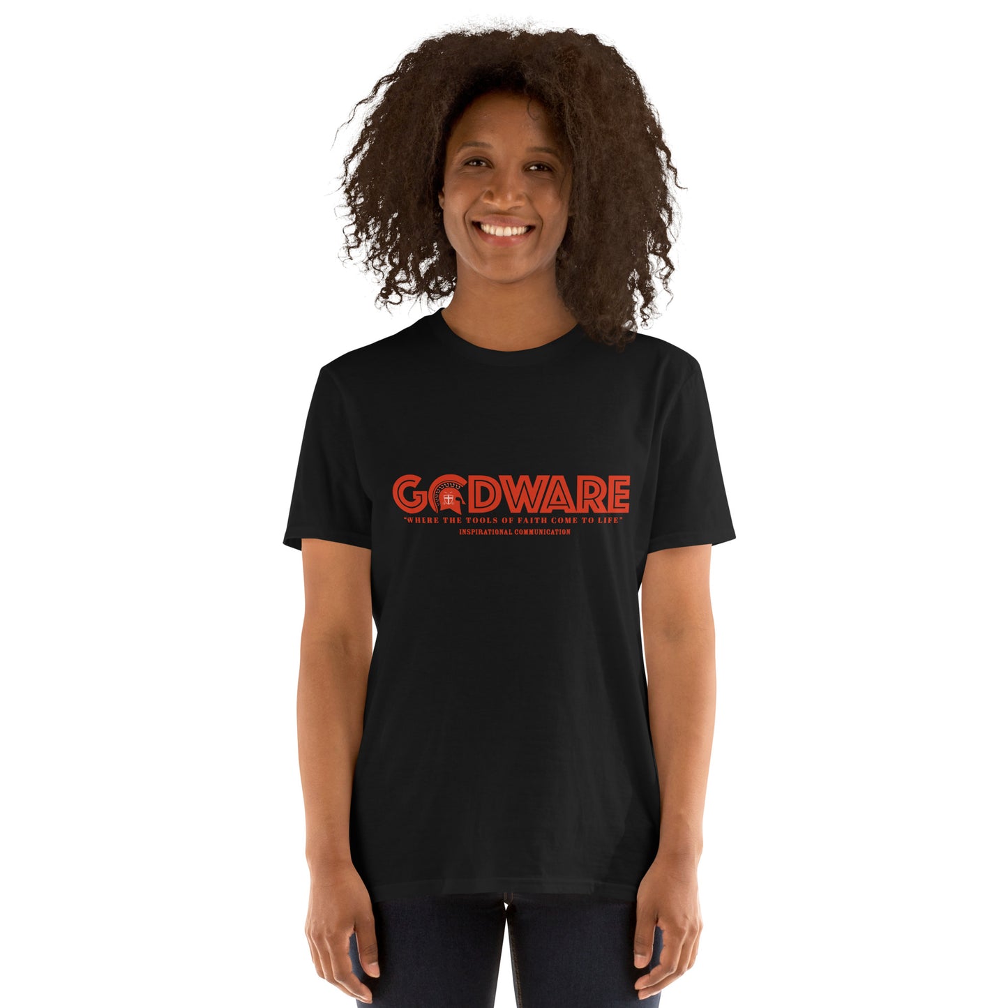 Godware Logo Softstyle Unisex T-Shirtt (Red)