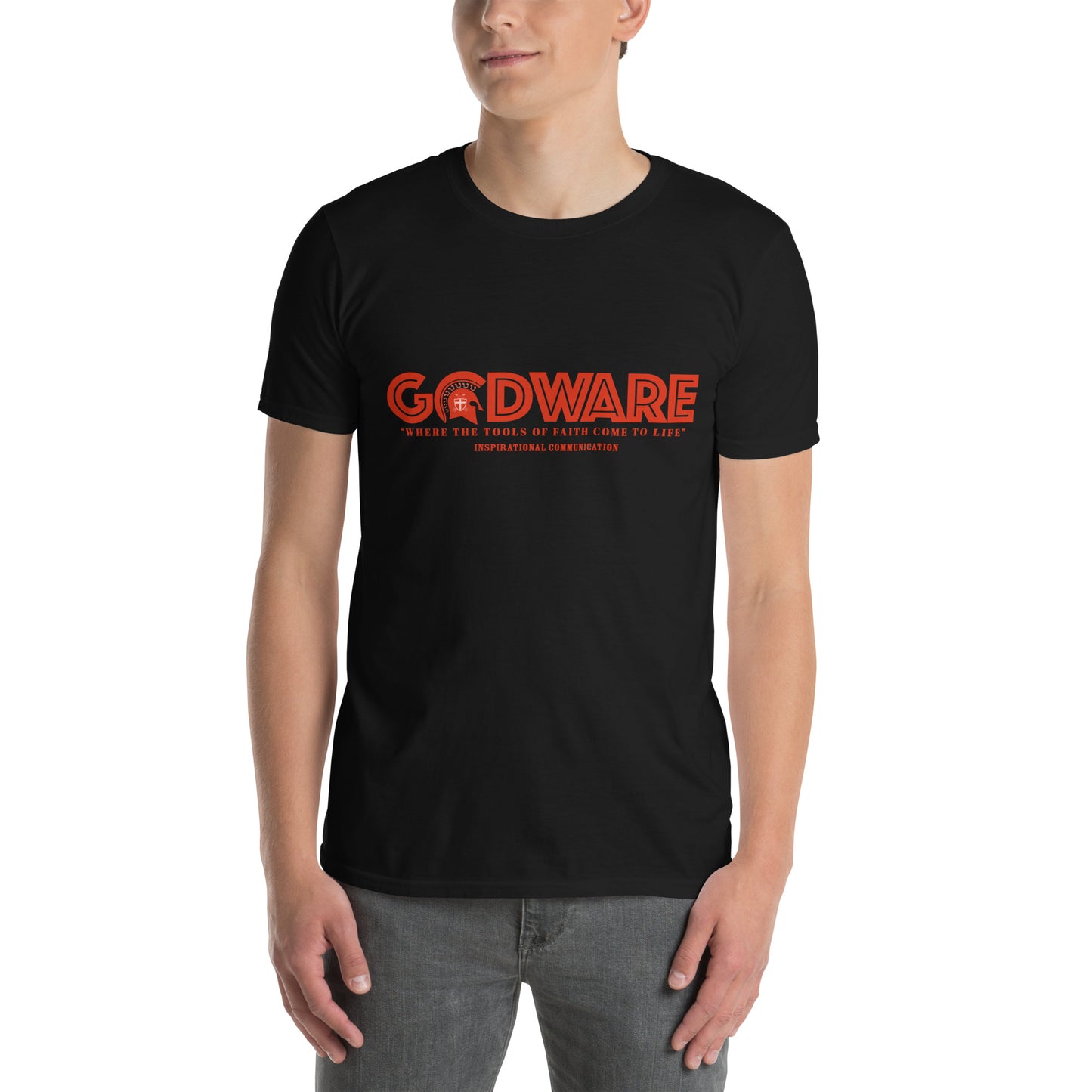 Godware Logo Softstyle Unisex T-Shirtt (Red)