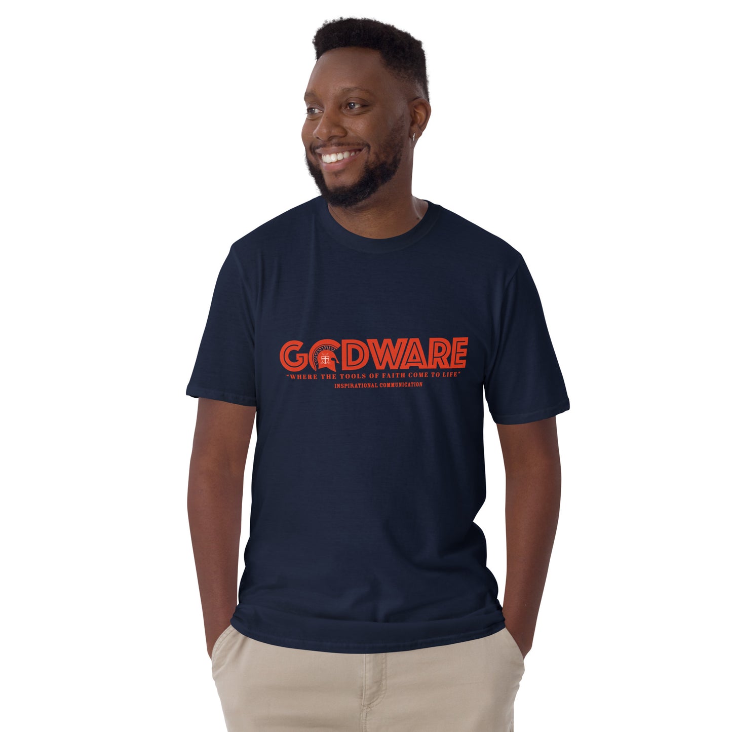 Godware Logo Softstyle Unisex T-Shirtt (Red)