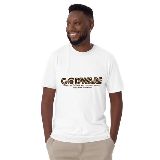 Godware short-sleeve crew neck T-Shirt  (Coffee print)