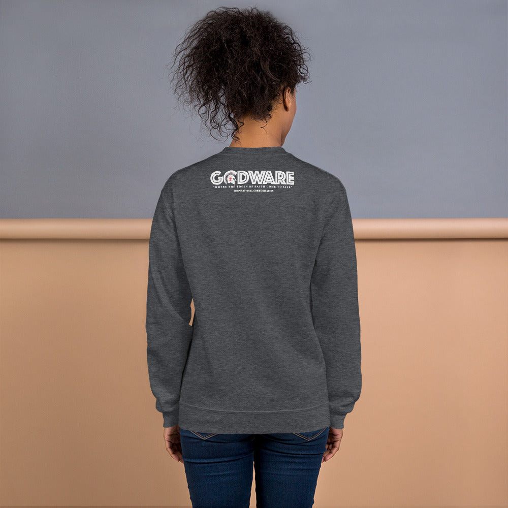Sweatshirt - Dear God, White Print
