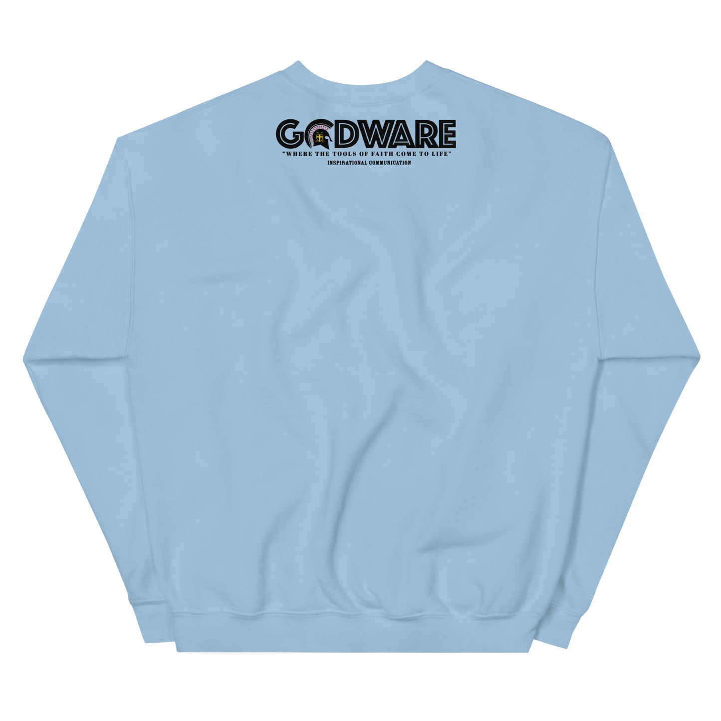 Attributes of God Crew Neck Sweatshirt - Black Spiral