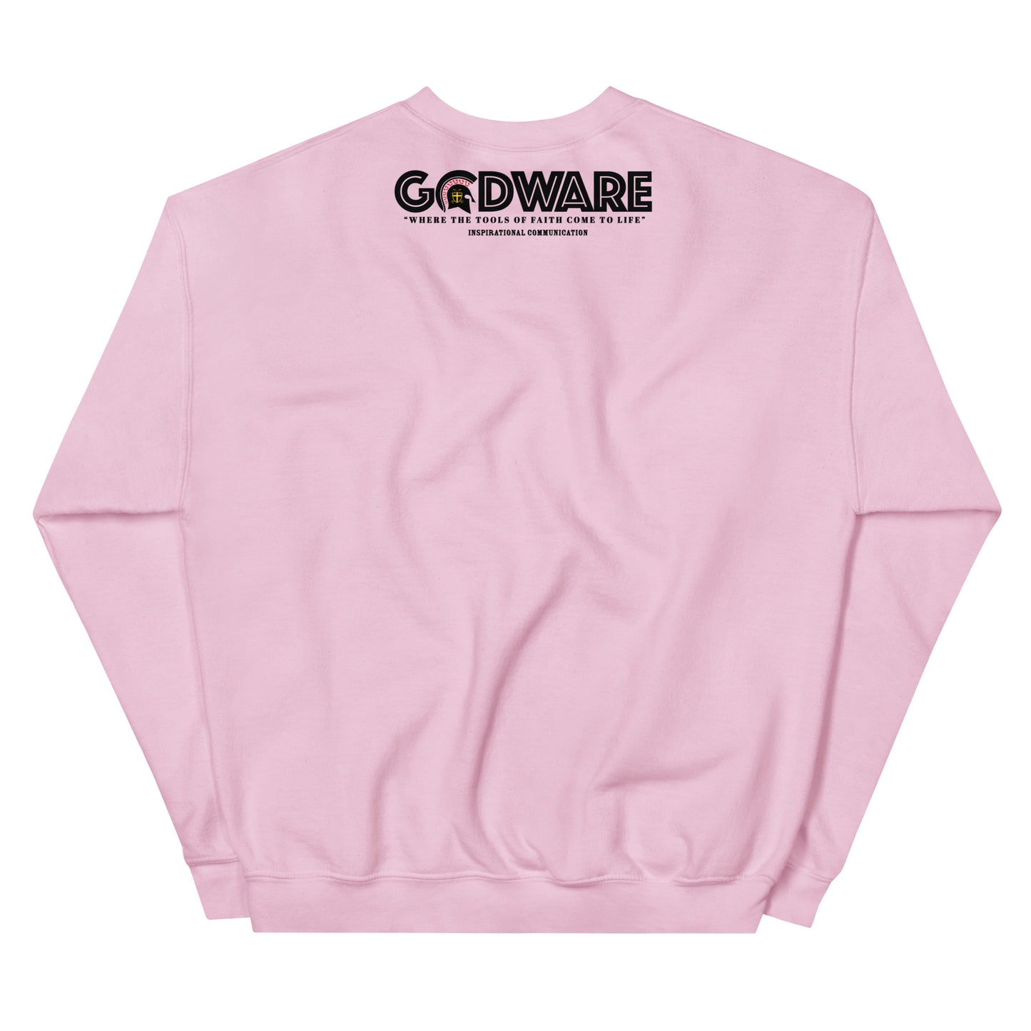 Attributes of God Crew Neck Sweatshirt - Black Spiral