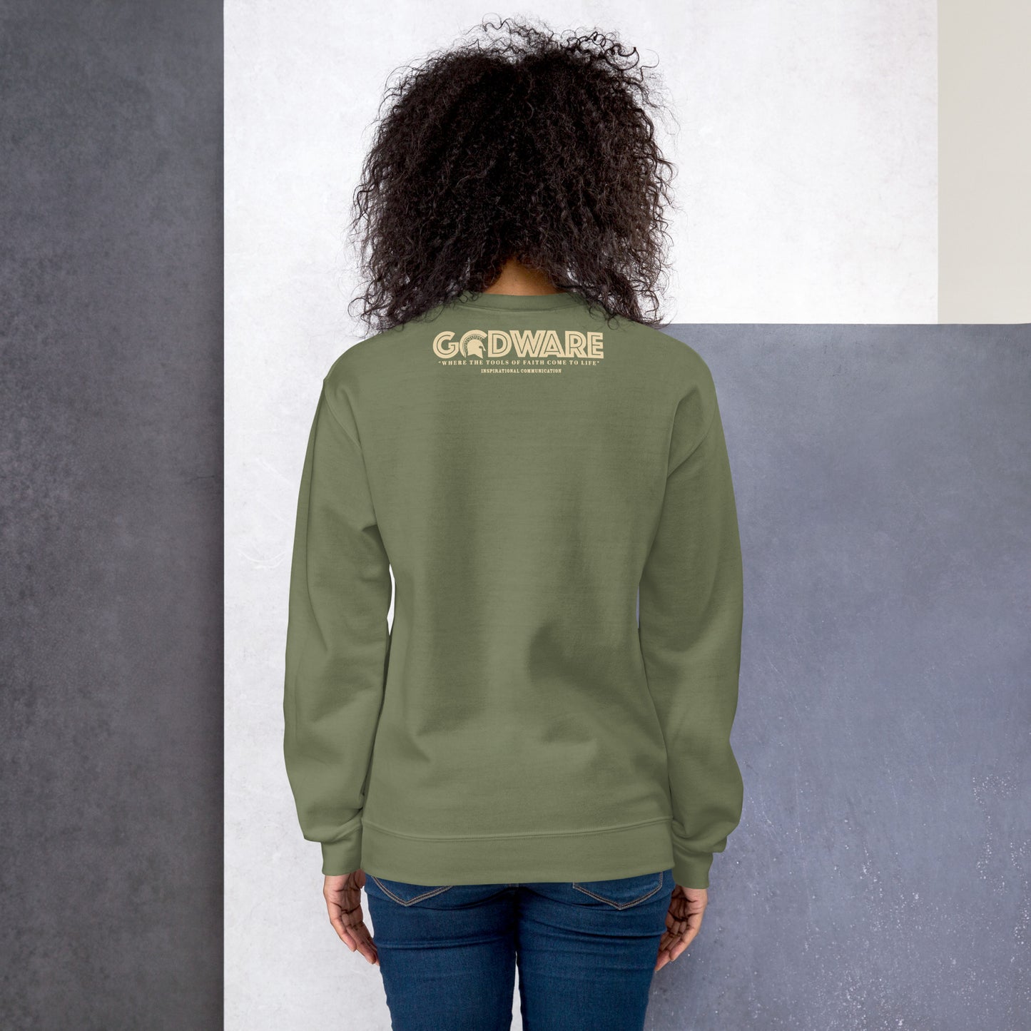 My Tribe Inspirational Sweatshirt - Earthtone Print