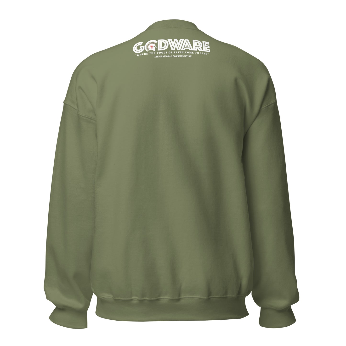 Unapologetic Inspirational Sweatshirt - White print