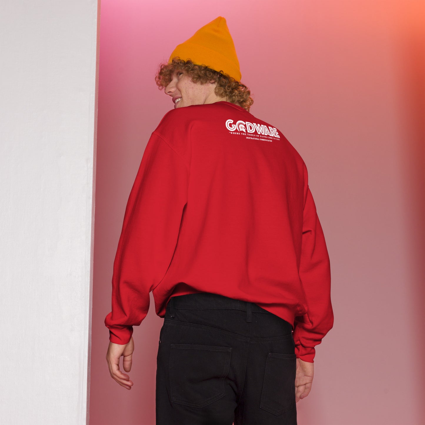 Sweatshirt - Dear God, White Print