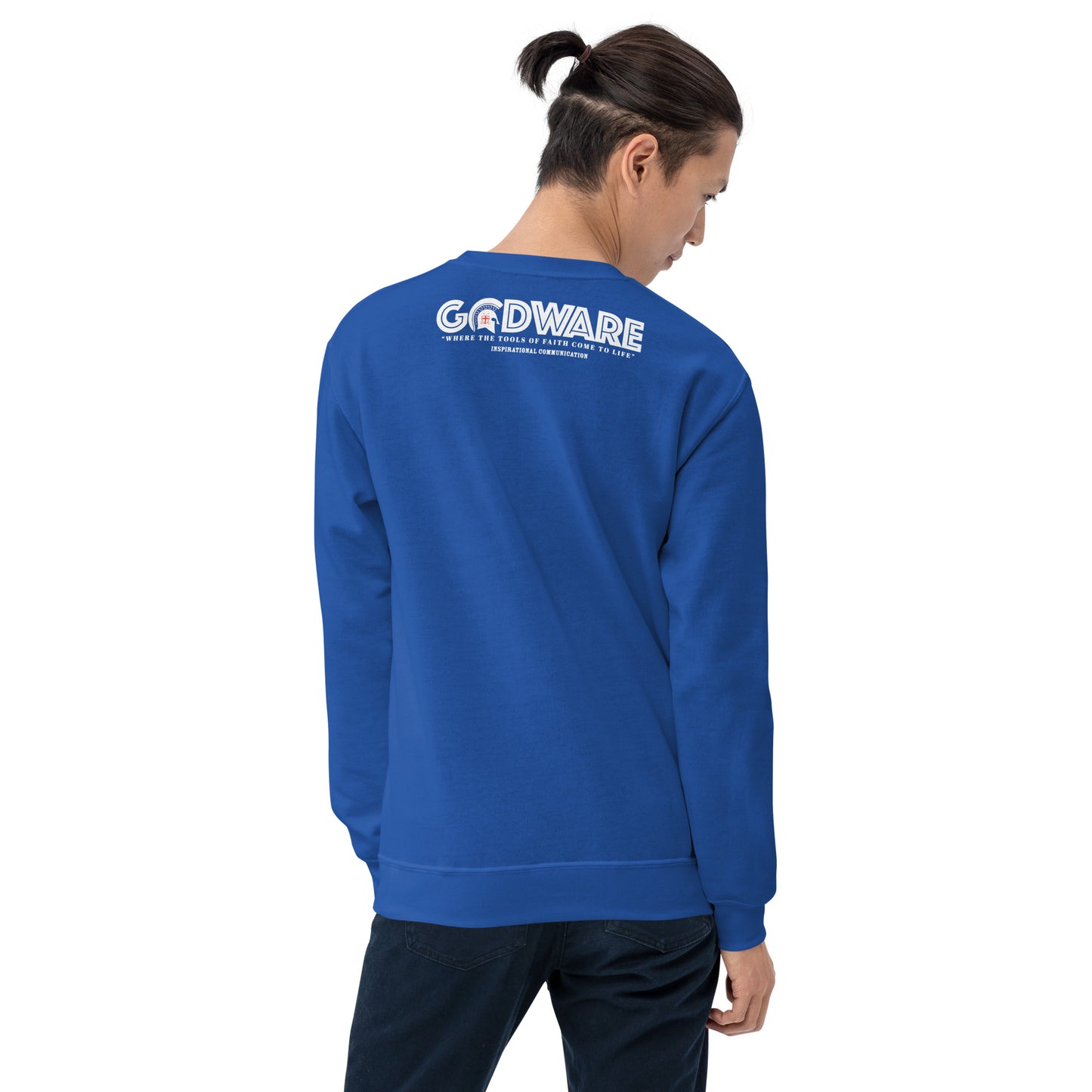 Worship - Inspirational Sweatshirt (White Print)