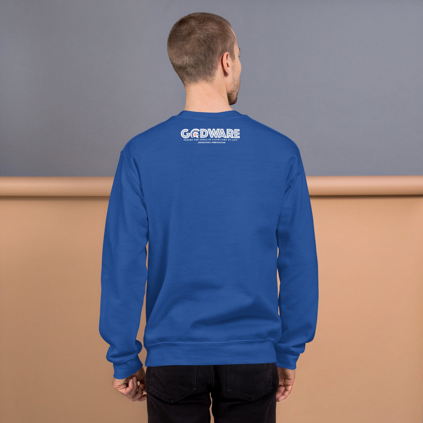 My Tribe Inspirational Sweatshirt - White Print