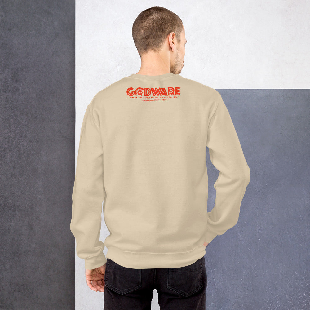 Dear God Unisex Sweatshirt - Red Print