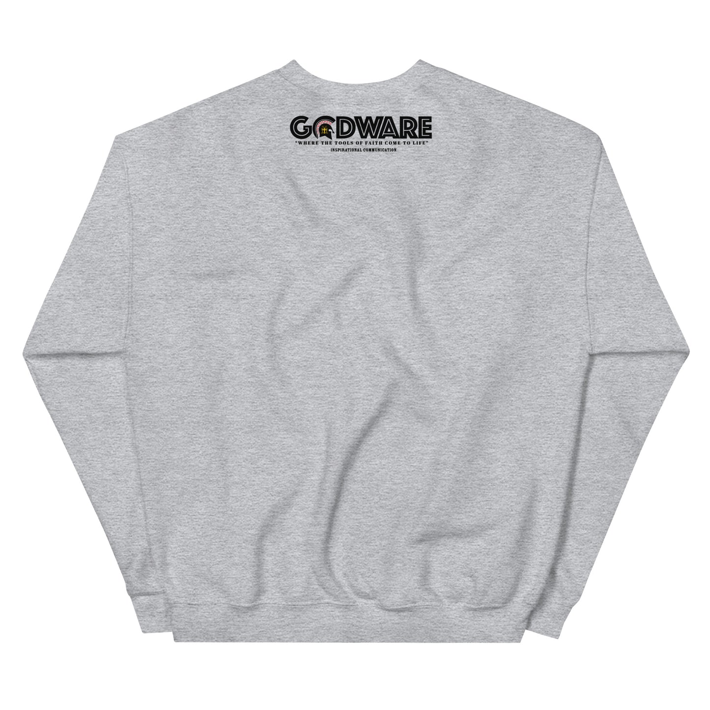 Unapologetic Inspirational Sweatshirt - Black print