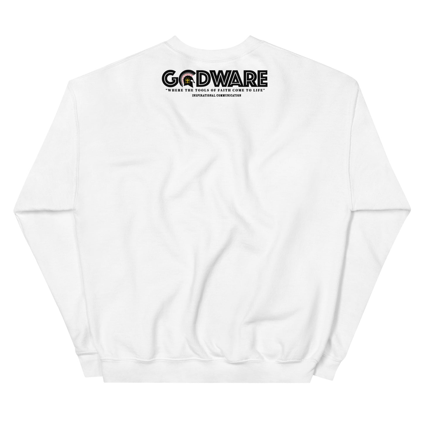 Attributes of God Crew Neck Sweatshirt - Black Spiral