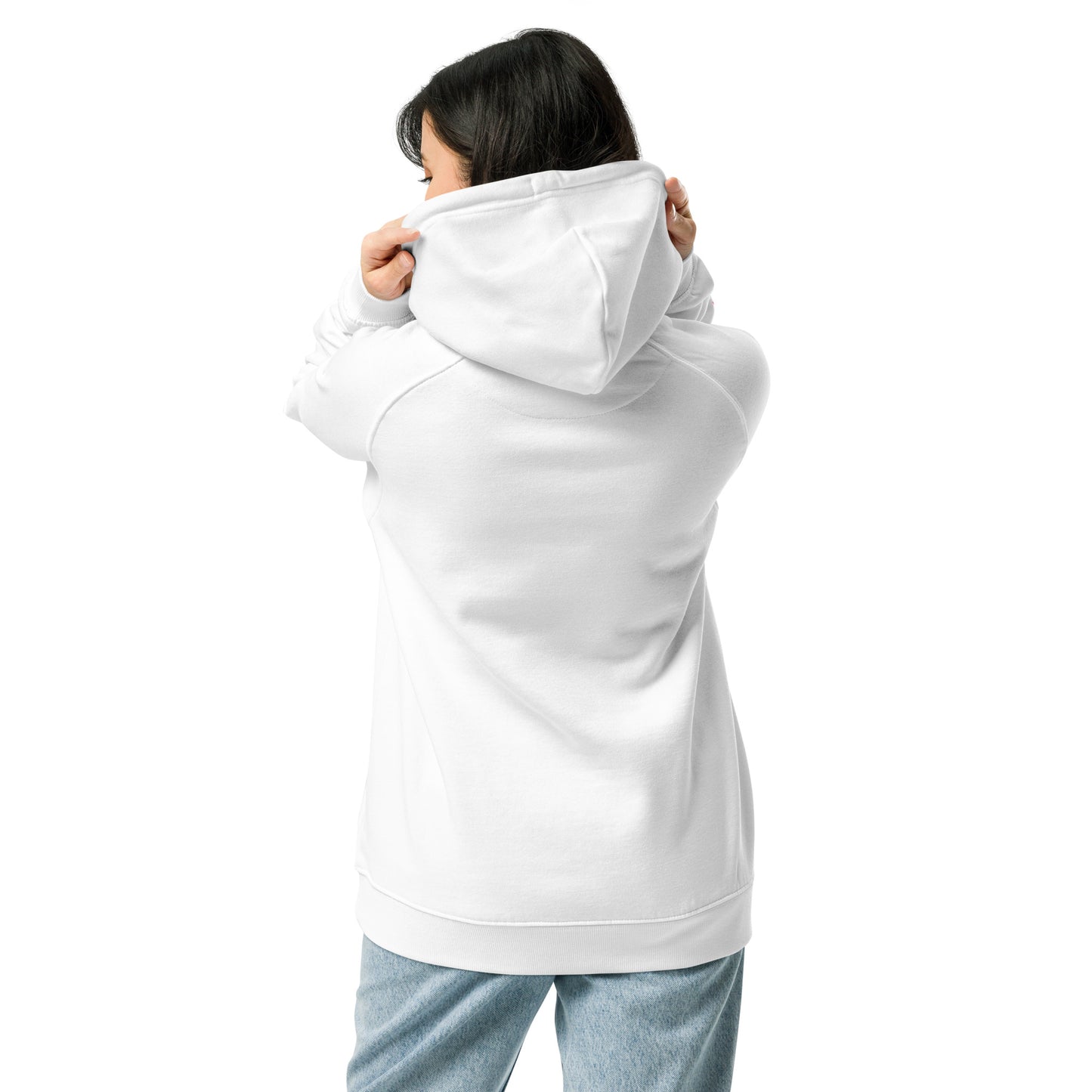 Make Sense organic cotton hoodie-berry print