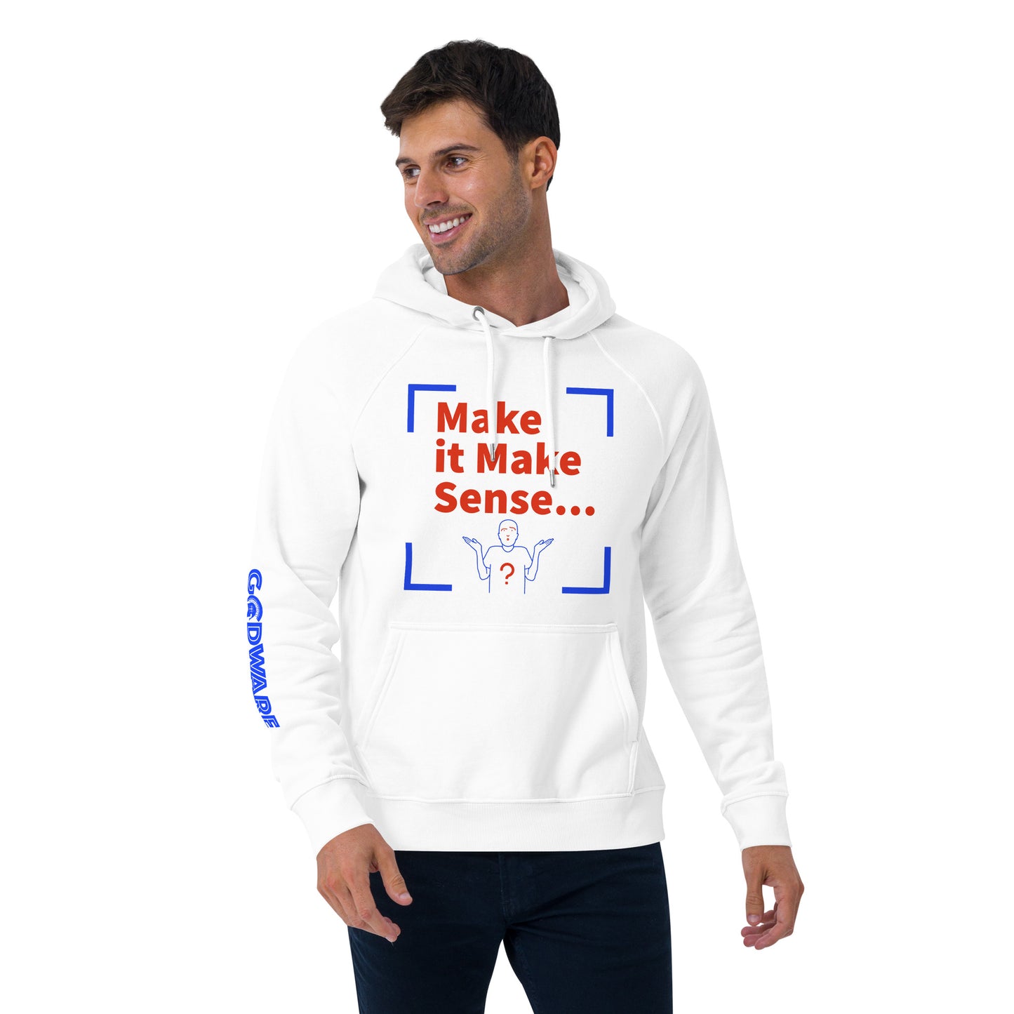Make Sense organic cotton hoodie - multi