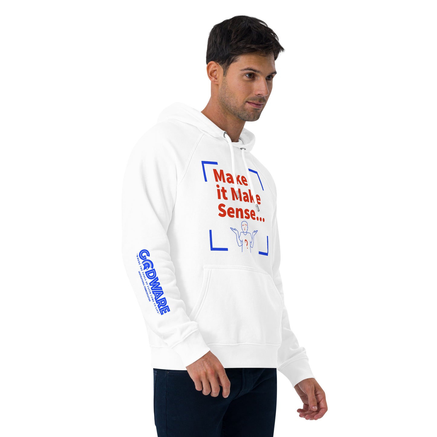 Make Sense organic cotton hoodie - multi