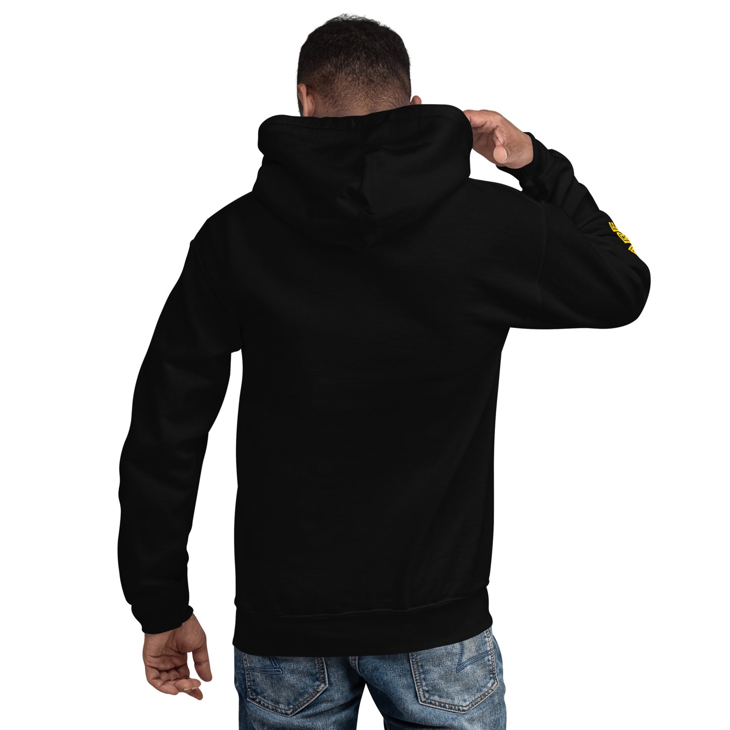 Unapologetic Unisex Hoodie - Yellow Print