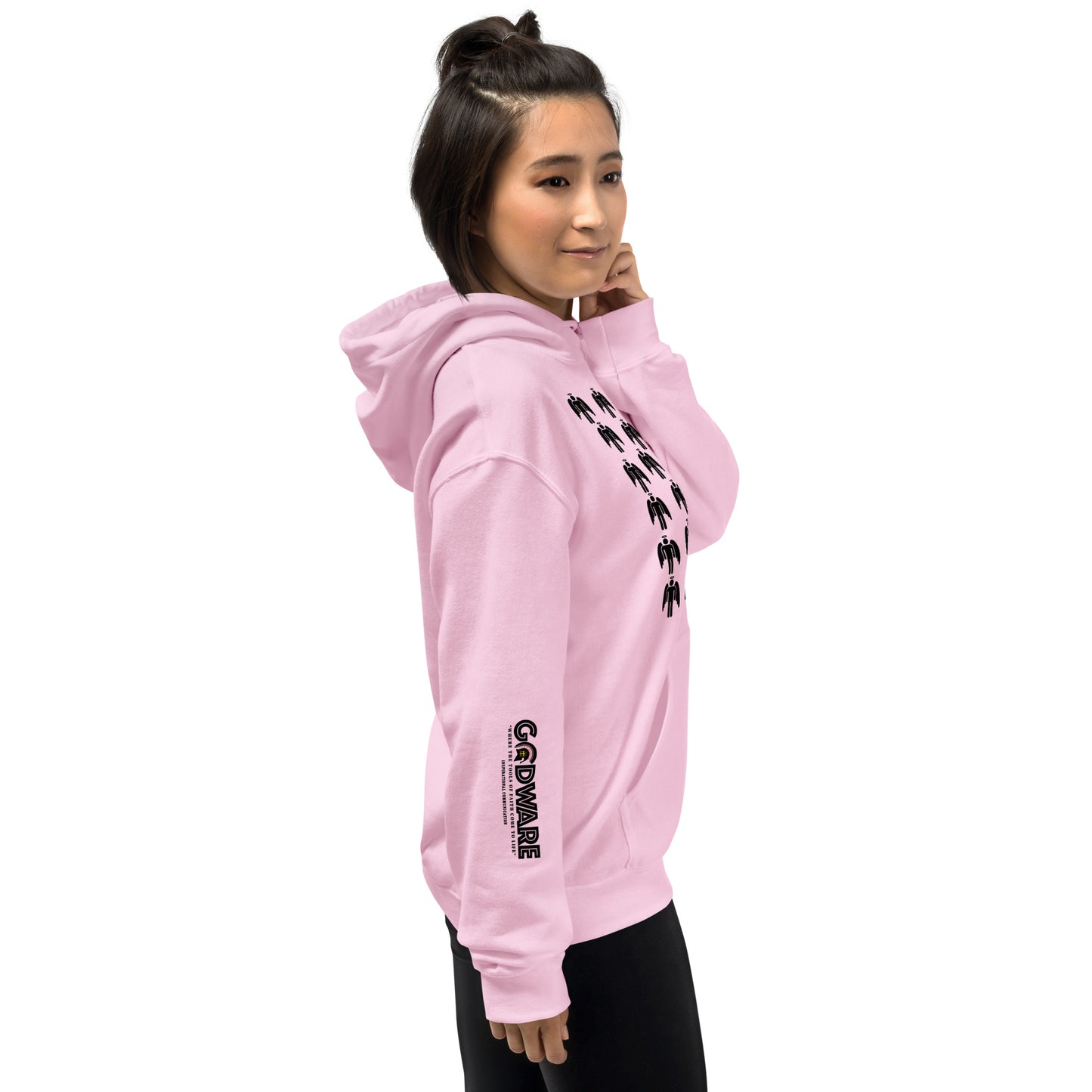 My Tribe Unisex Hoodie - Black Print