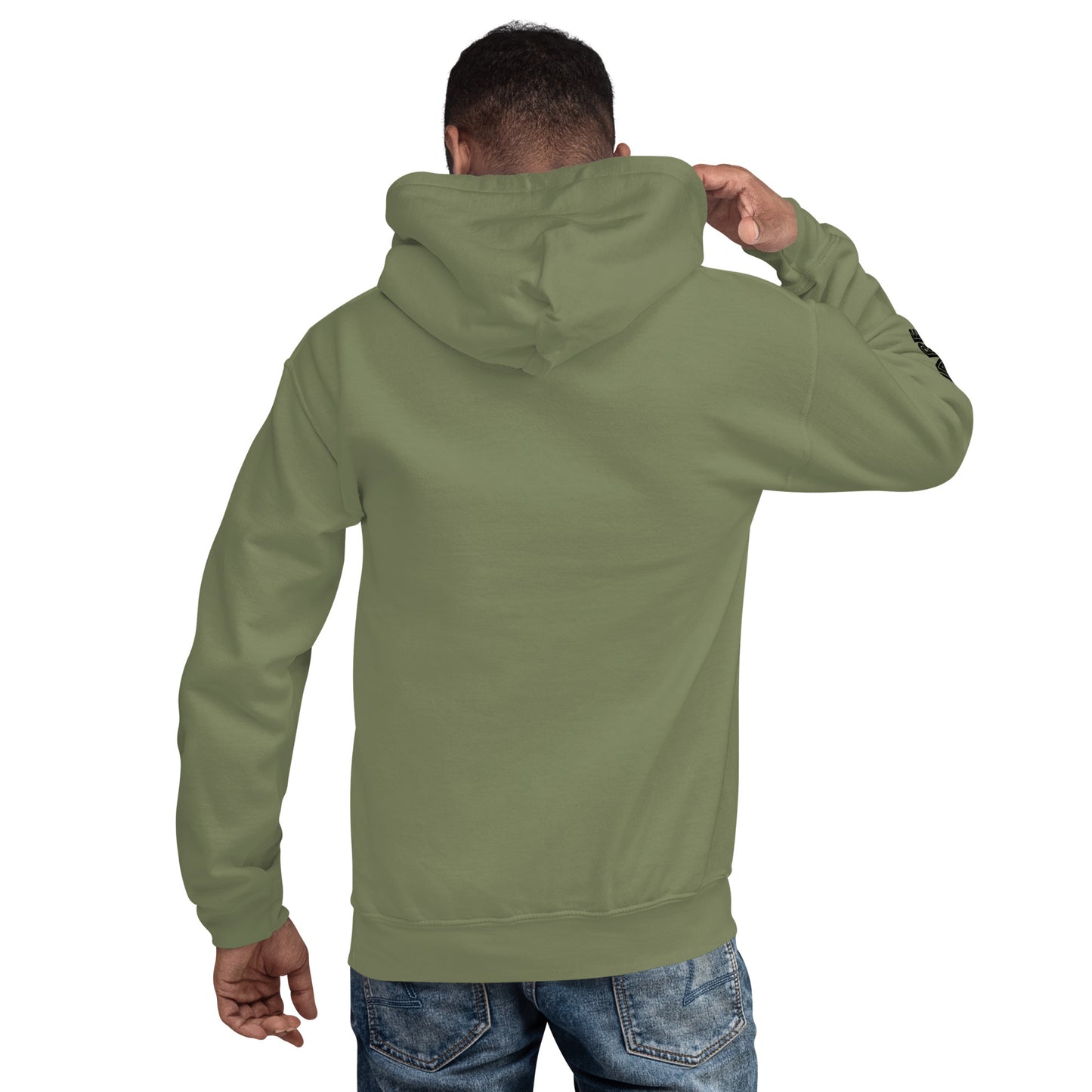 Worship Cotton hoodie - Black print