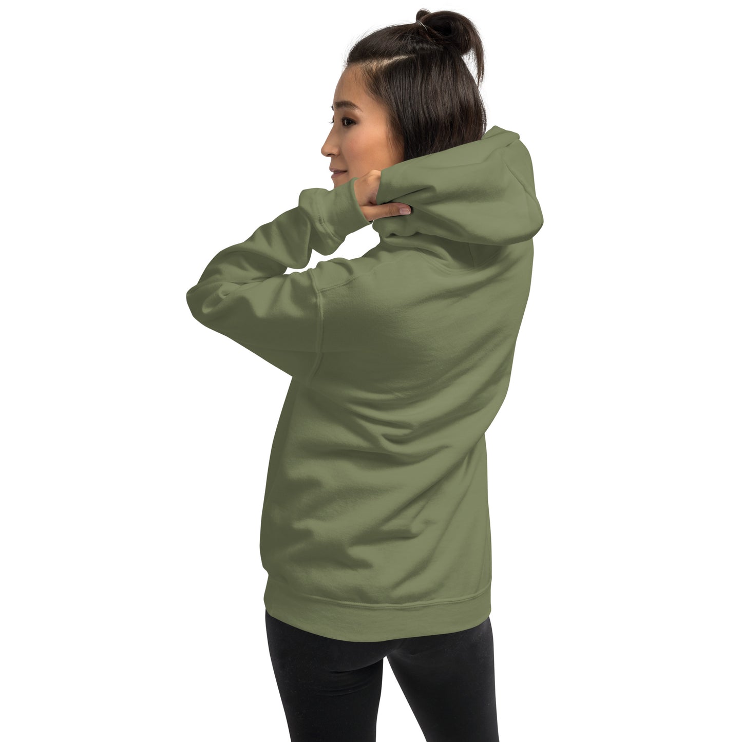 Godware Helmet Logo Unisex hoodie - Black Print