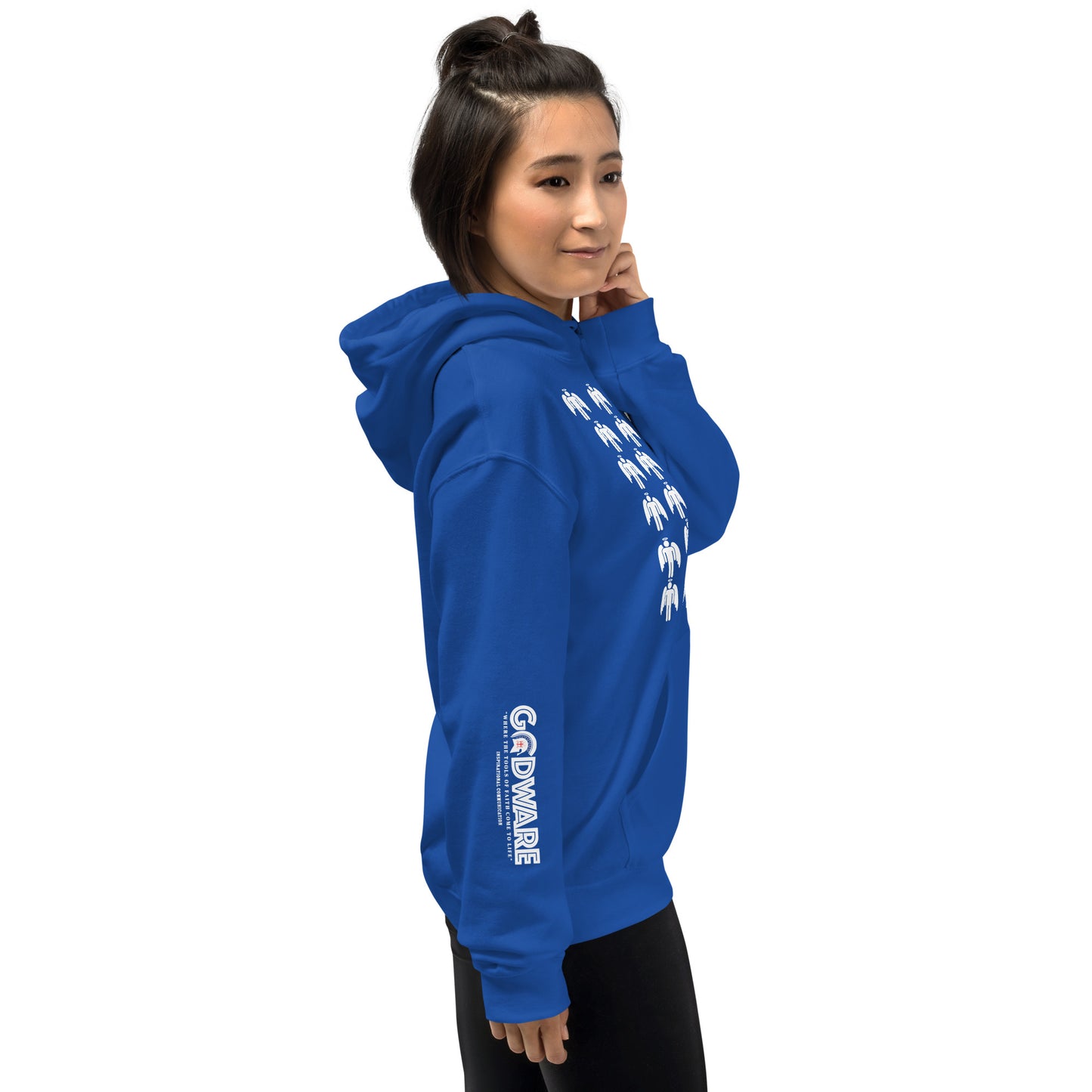 My Tribe Unisex Hoodie - White Print