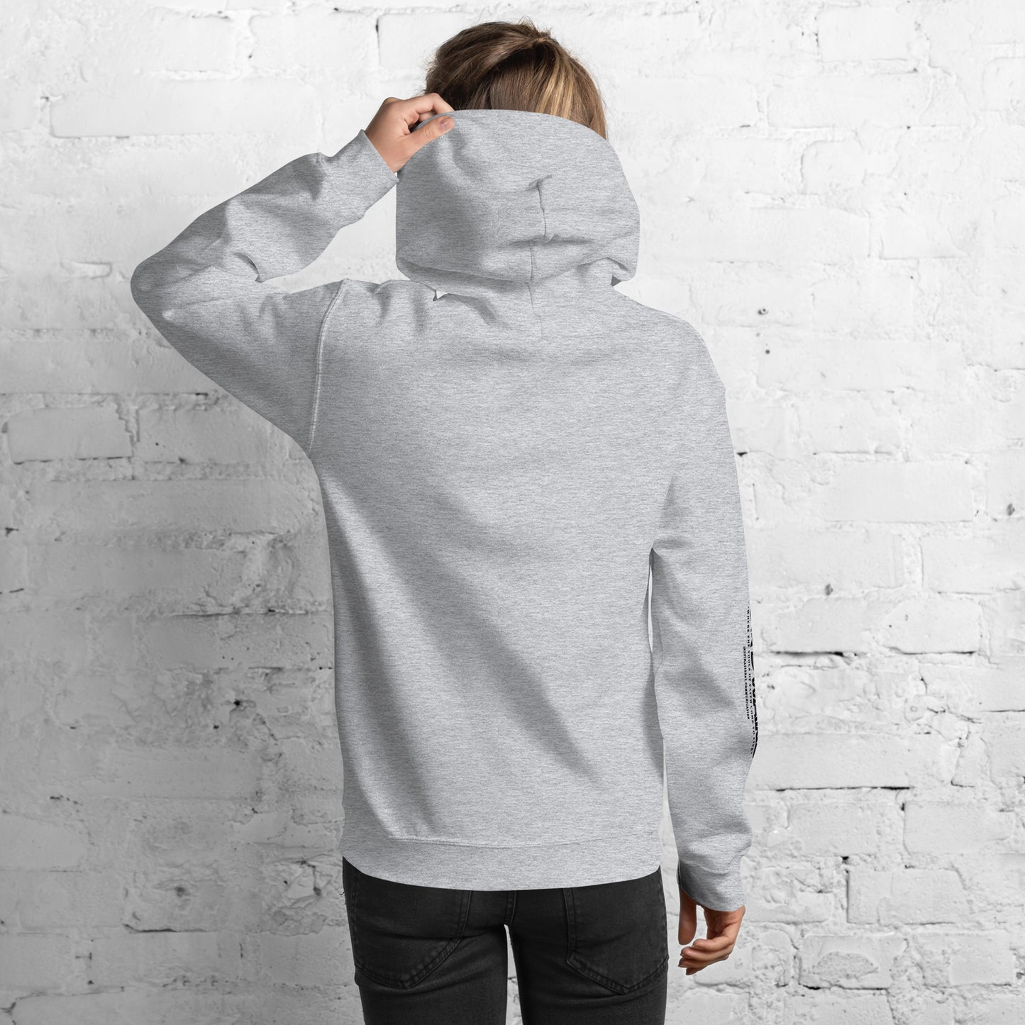Make Sense Unisex Hoodie - Green Multi